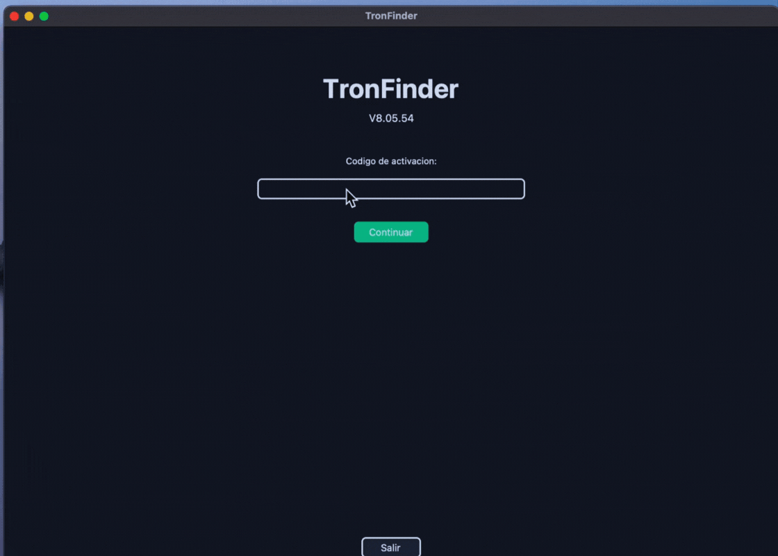 Demo de Tronfinder